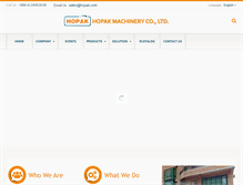 Tablet Screenshot of hopak.com